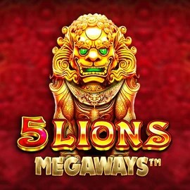 Official Slots logo: 5 Lions Megaways by Pragmatic Play at KokoBet Casino