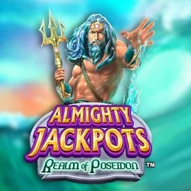 Almighty Jackpots – Realm of Poseidon logo – Jackpots by Novomatic at KokoBet Casino