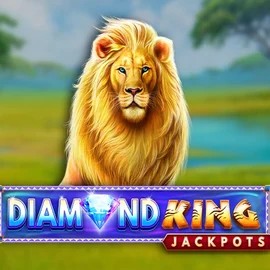 Official Jackpots logo: Diamond King Jackpots by SpinPlay Games at KokoBet Casino
