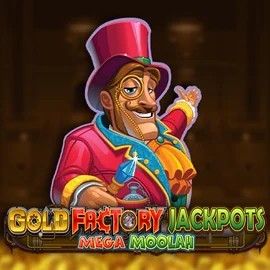 Play Gold Factory Jackpots Mega Moolah slot by Aurum Signature Studios on kokobetnederland.com