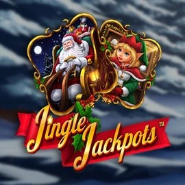 Jingle Jackpots logo by Dragon Gaming at KokoBet Casino