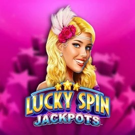 Lucky Spin Jackpots online game logo by Novomatic on kokobetnederland.com