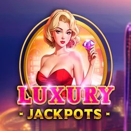 Luxury Jackpots logo by Triple Cherry at KokoBet Casino