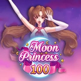 Slots logo of Moon Princess 100 from Play'n GO at KokoBet Casino