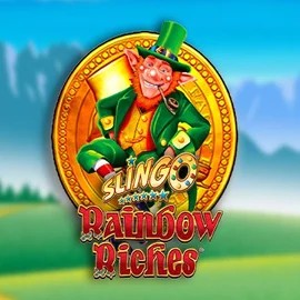 Slingo Rainbow Riches by Gaming Realms, showcased at kokobetnederland.com – game logo