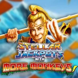 Stellar Jackpots with More Monkeys logo by Lightning Box Game KokoBet Casino