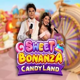 Sweet Bonanza Candy Land Live by Pragmatic Play, showcased at kokobetnederland.com – game logo